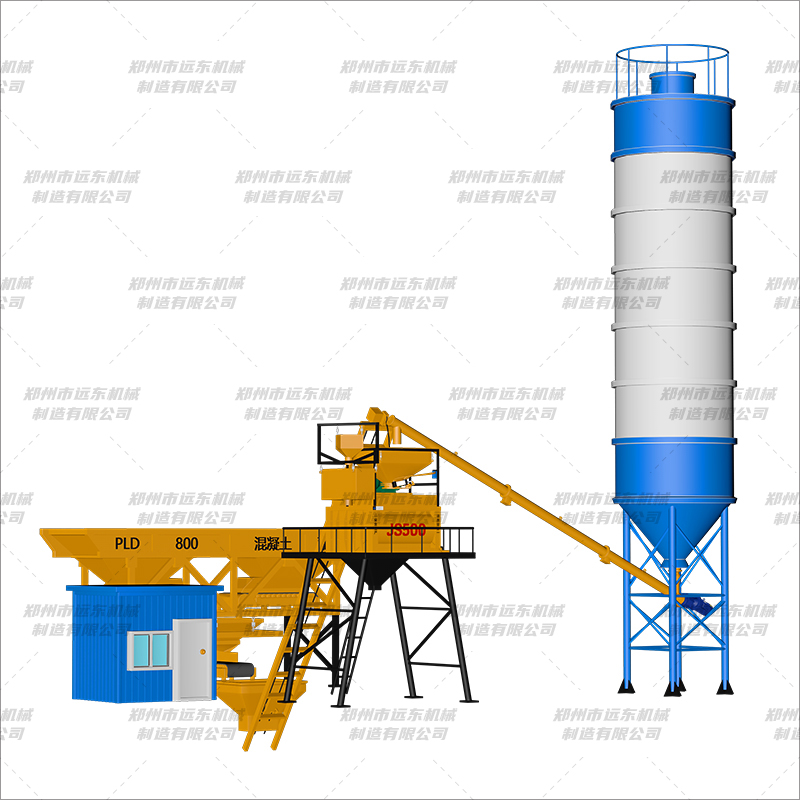 HZS25(500+2仓)混凝土搅拌站(图1) HZS25(500+2仓)混凝土搅拌站(图1)