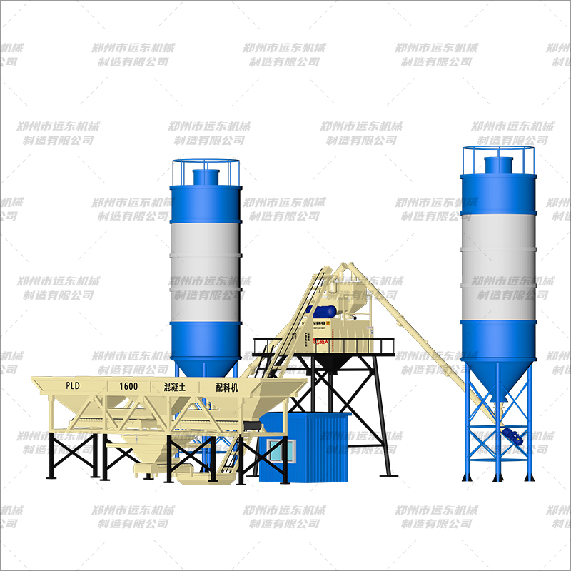 HZS50(1000+3仓)混凝土搅拌站(图2) HZS50(1000+3仓)混凝土搅拌站(图2)
